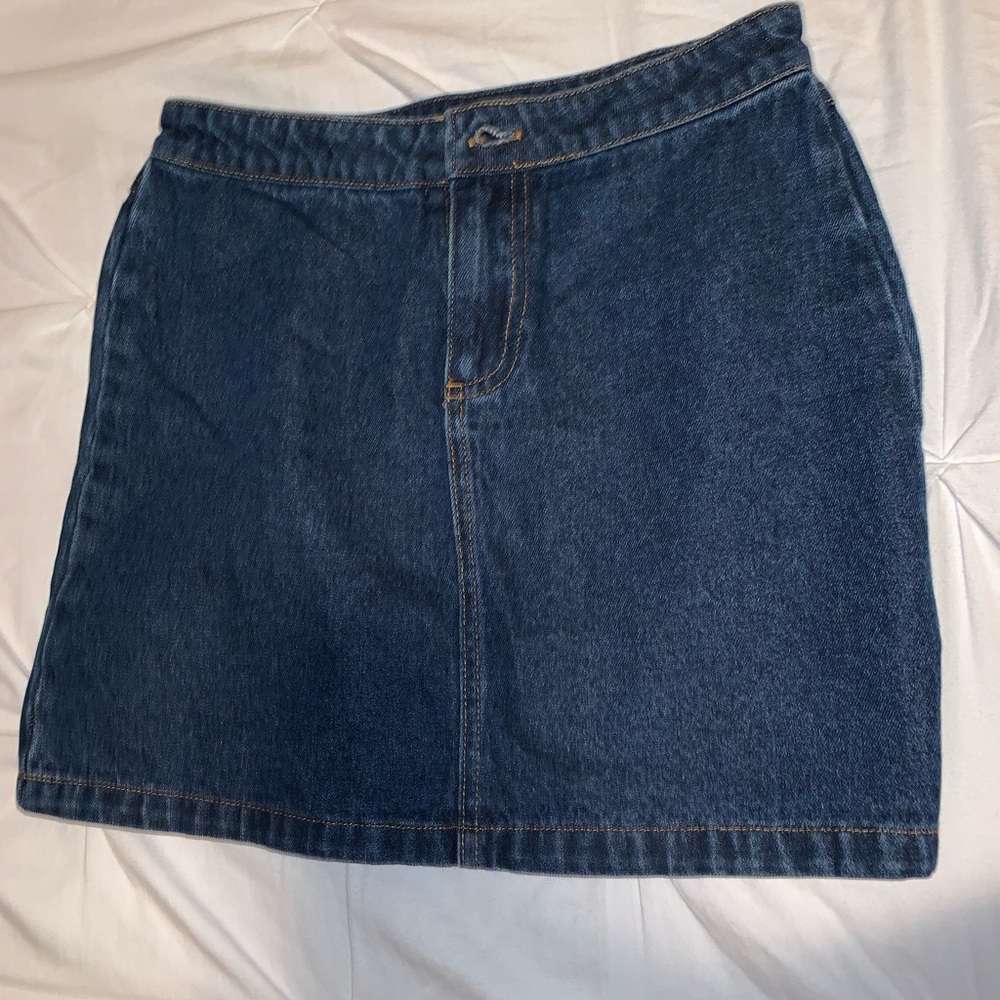Denim skirt